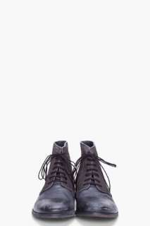 Diesel Black Chrom Boots for men  