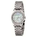 Gucci YA126506 G Timeless Diamond Bezel MOP White Dial Watch