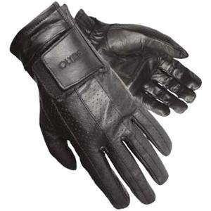 Olympia Sports 402 Perforated Gel Gloves   Medium/Black 