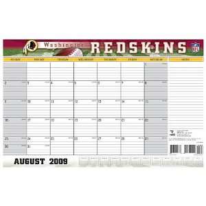  Turner NFL Washington Redskins 2010 Academic Desk Calender 