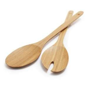  Totally Bamboo Salad Servers, Set of 2, 16 Kitchen 