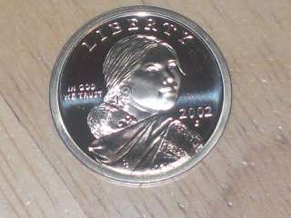 2002 S PROOF SACAGAWEA DOLLAR COIN DCAM  