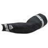 adidas Techfit Powerweb GFX Arm Sleeve   Mens   Black / Grey