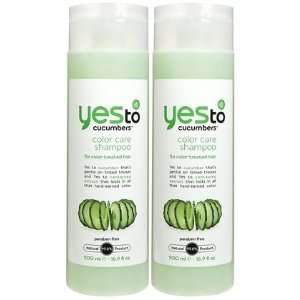Yes to Cucumbers Color Care Shampoo, 16.9 oz, 2 ct (Quantity of 3)