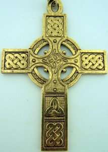   Cross 30 Chain Celtic Irish Design Bronze 30 Rope Cord Jewelry