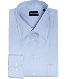 Armani Giorgio Armani light blue pocket dress shirt   up to 70 