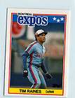 1987 Topps Baseball Proof Cards Tim Raines EXPOS  