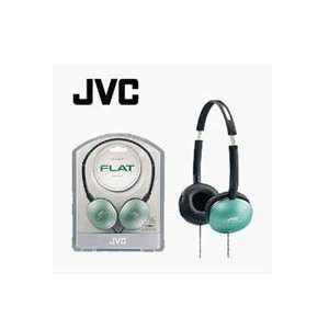  JVC HAS150G Flat Stereo Headphones Green Electronics