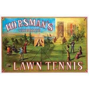   Vintage Art Horsmans Celebrated Lawn Tennis   21540 2