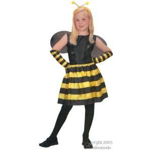  Childs Queen Bee Halloween Costume (Size: Medium 7 10 