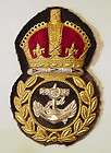 CANADA Royal Canadian NAVY CPO Chief Petty Officer cap hat badge KC 