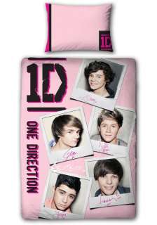 One Direction Official Single Duvet Cover Bed Set Harry Liam X FACTOR 