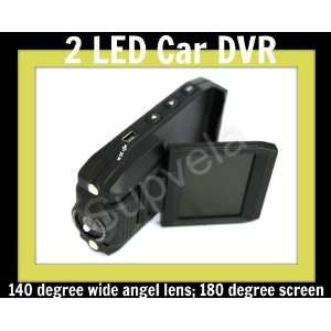   Camera Car Accident DVR with LCD and 140 degree wide angle lense 720P
