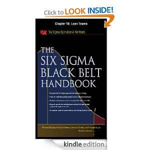 The Six Sigma Black Belt Handbook, Chapter 10 Lean Teams Kathleen 