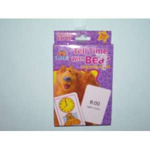   the Big Blue House (Tell Time with Bear Learning Cards) Toys & Games