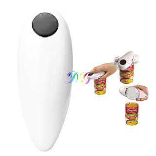 Jar Grip+One Touch Hands Free Electric Tin Can Opener  
