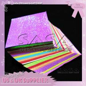 Super Sand Rainbow Origami Lucky Star Foldin Paper 6070  
