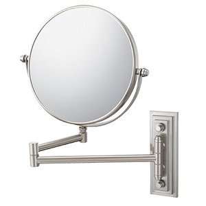   5X/1X Classic Double Arm Non Lighted Wall Mount Makeup Mirror Beauty