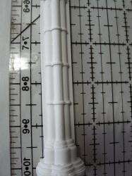 Dollhouse Miniature Cast Pilaster PR1 Gothic Imported  