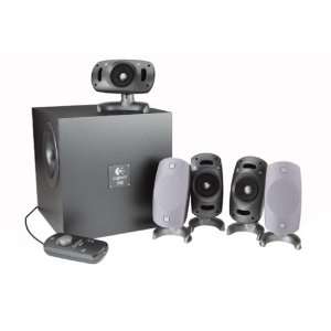  Logitech Z 5300 5.1 Channel Surround Speaker System 