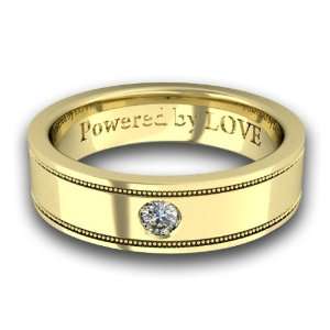   12 cttw) 6MM, Free Ring Engraving My Love Wedding Ring Jewelry