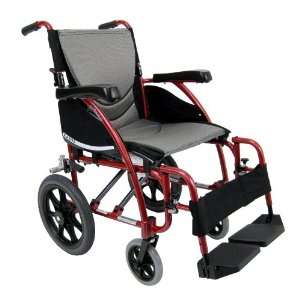   Manual Wheelchair, Pearl Silver, 18 Inches Seat Width Health