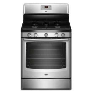   Range with Speed Heat and Power Cook Burners   Stainless Steel