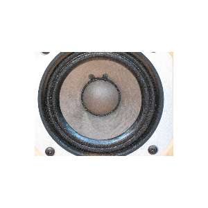 Pioneer Plexiglass HPM 100 Single Speaker, Plays Great  