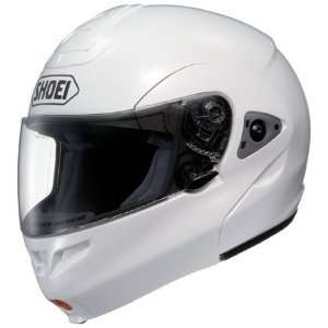  Shoei Multitec Modular Motorcycle Helmet White Automotive
