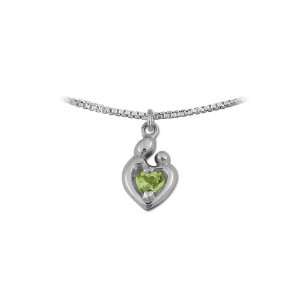  Small Sterling Silver Mother and Child® August Charm by 