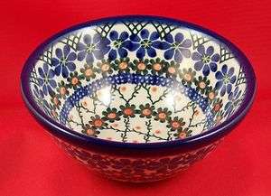 Polish Pottery Ceramika Nesting cereal dessert bowl  