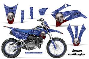 AMR RACING OFF ROAD NUMBER PLATE BACKGROUND DECAL KIT YAMAHA TTR 110 