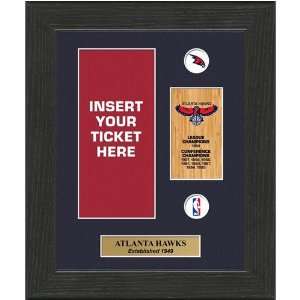  Atlanta Hawks NBA Framed Ticket Displays Sports 