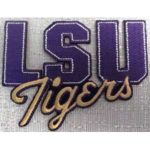 com NCAA LSU Tigers Louisiana State University Logo Embroidered PATCH 