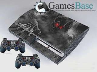 Awesome Zombies PS3 Skin Stickers + 2 Controller Skins  