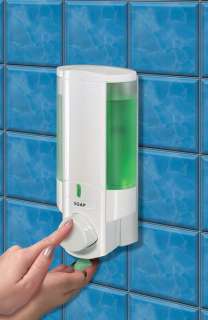 AVIVA 1 Soap Shampoo Shower Dispenser WHITE NEW!  