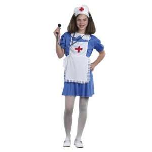 Pams Girls Nurse Fancy Dress Costume   Large Size Toys 
