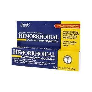  Anesthetic Hemorrhoid Ointment with Applicator 0.67 oz 