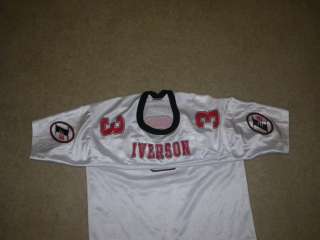 Allen Iverson basketball football jersey Reebok limited edition jersey 