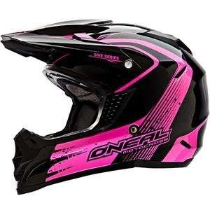   Racing Womens 5 Series Element Helmet   Small/Black/Pink Automotive
