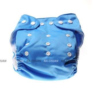 Baby Cloth Diaper Adjustable Reusable Washable Pocket Nappy Insert 