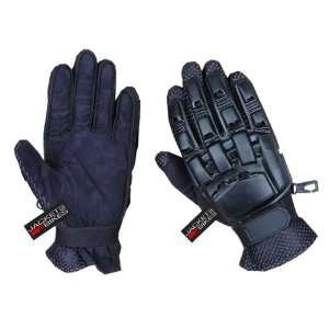  Full Finger Motocross Paintball War Gloves Plastic M Automotive