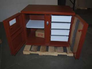 Jobox Rolling Workbench Storage Box with 4 Drawers 676990  