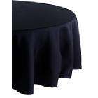 70 in Round Polyester Tablecloth DARK BROWN  