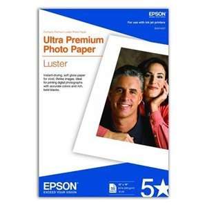 Photographic Papers. 50 SHEET 13 X 19 PREMIUM LUSTER PHOTO PAPER PAPER 