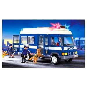  Playmobil Rescue Police Van: Toys & Games