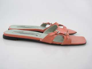   belle by sigerson morrison coral mules sandals shoes in a size 6 these