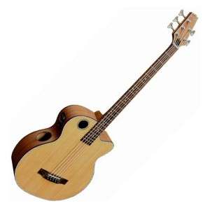   Creek EBR3 N5F Electro Acoustic Fretless 5 String Bass Guitar  