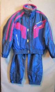 v3628 Kaelin Solar Ski Royal Blue Ski Suit, Mens Large  