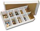 Case of 25 Sorting Tray Storage Boxes   Card Trays
